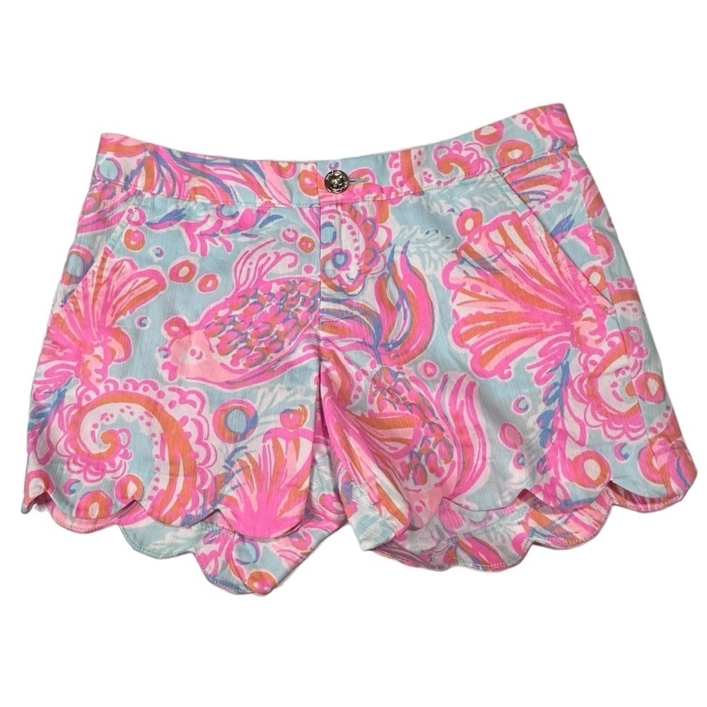 Lilly Pulitzer Too Much Bubble The Buttercup Short Size 2